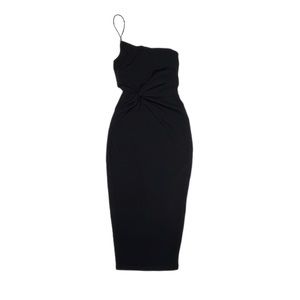 Nookie Lust One Shoulder Midi Dress